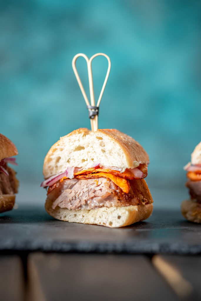 Pork Belly sandwich photography